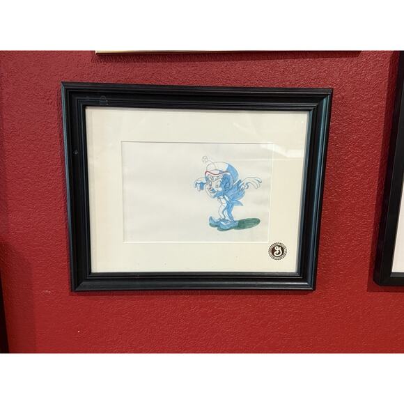 Lucky Charms Lucky The Leprechaun Original Animation Cel Framed And Matted - Picture 1 of 7